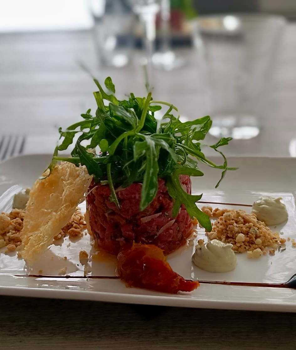 Tartare de bœuf à l'italienne